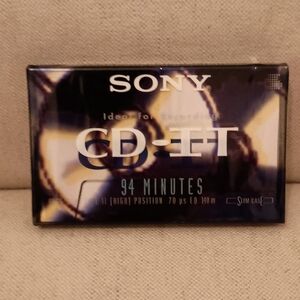 Sony CD- IT 94 Minutes Recording Cassette Tape NWT